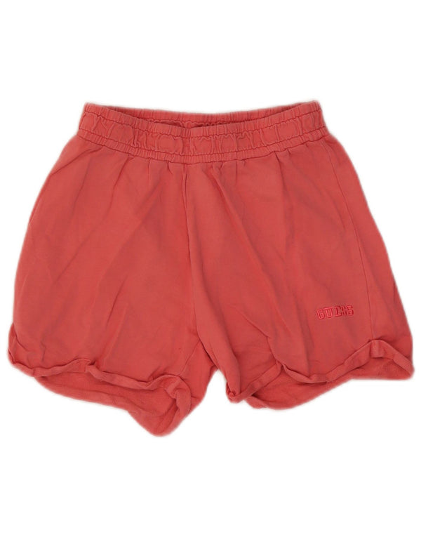 Αθλητικό σορτς Guess Girls 13-14 ετών κόκκινο βαμβακερό