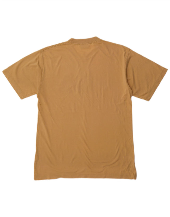 Ανδρικό γραφικό T-Shirt FILA Top Small Beige