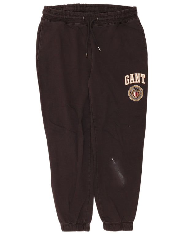 Ανδρική φόρμα Gant Graphic Παντελόνι Joggers XL Μαύρο βαμβακερό