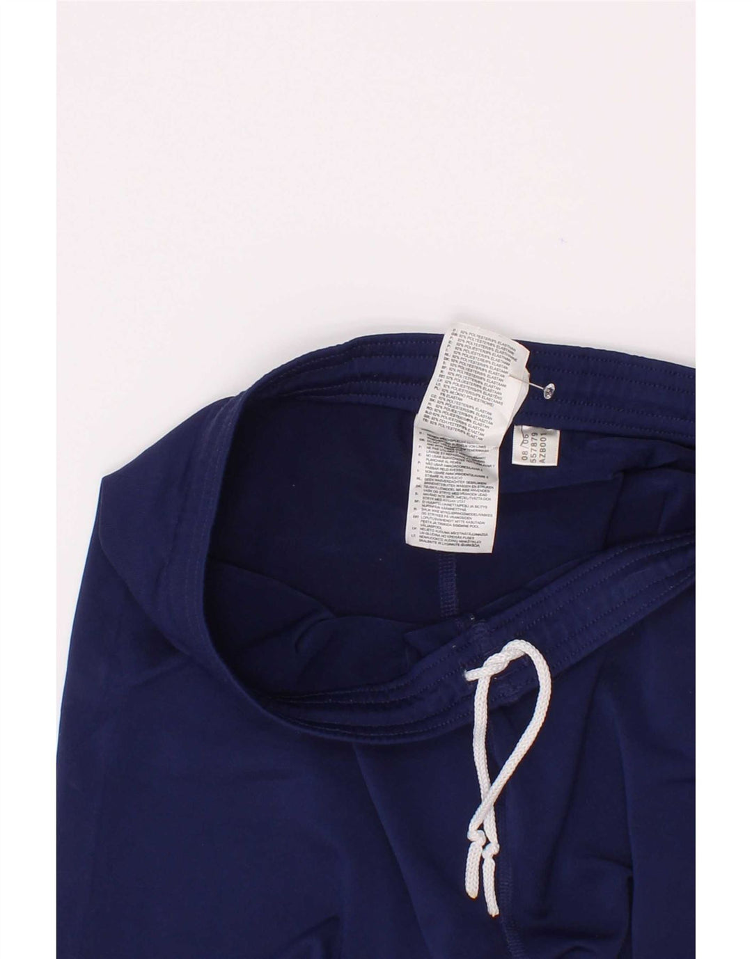 Adidas Boys Sport Short 13-14 Years Navy Blue Polyester