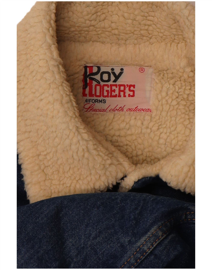 Roy Rogers Ανδρικό τζιν Sherpa Jacket UK 40 Large Blue