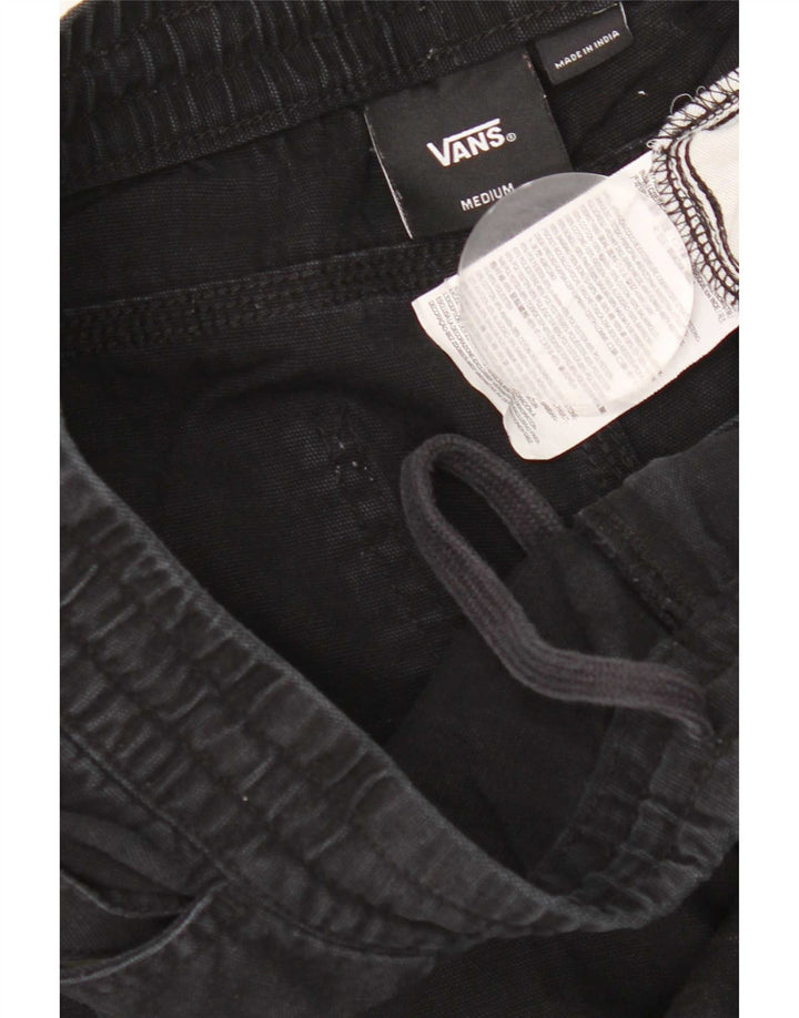 Vans Ανδρικό ίσιο παντελόνι Cargo Medium W32 L28 Μαύρο βαμβακερό