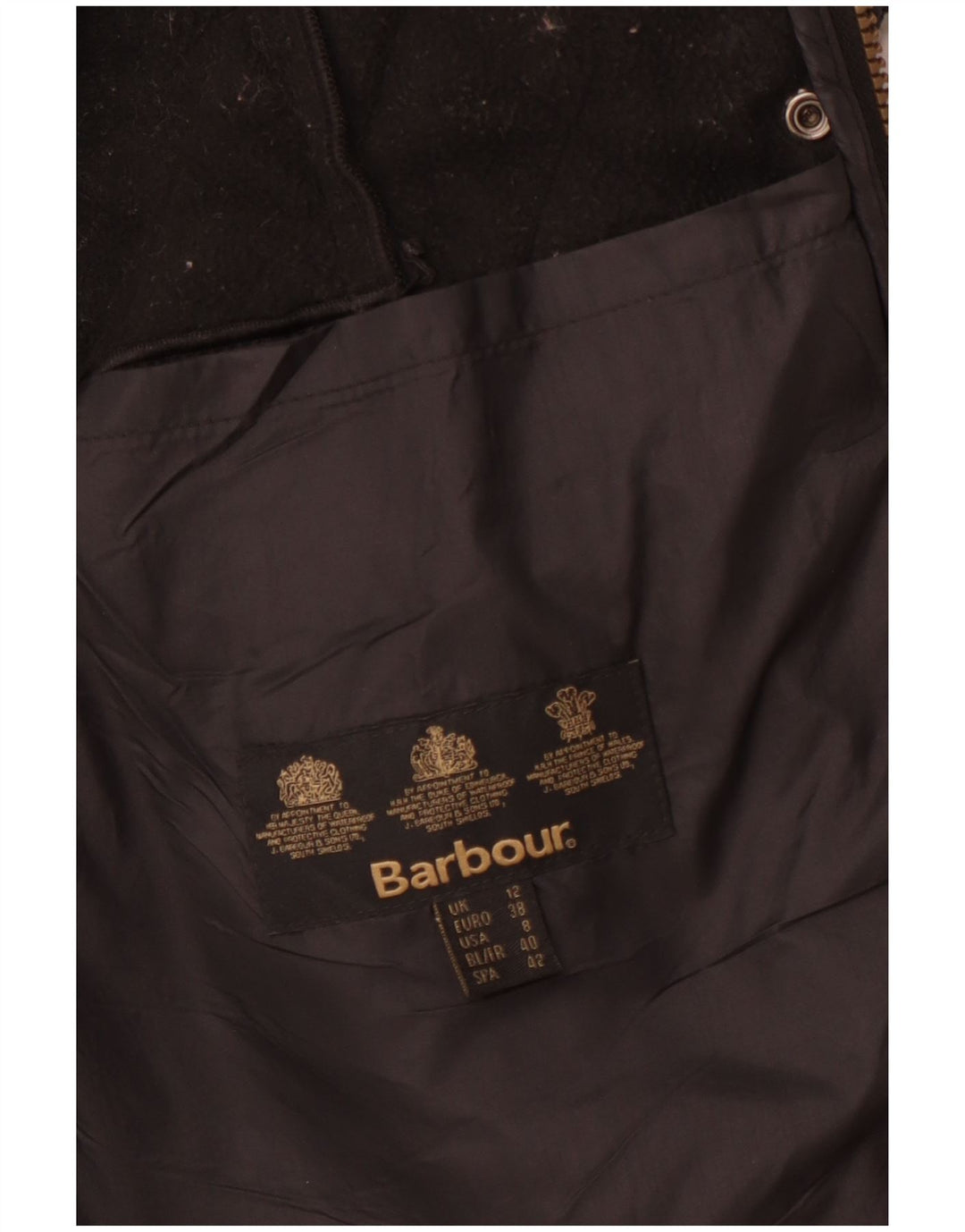 Γυναικείο καπιτονέ μπουφάν BARBOUR UK 12 Medium Black