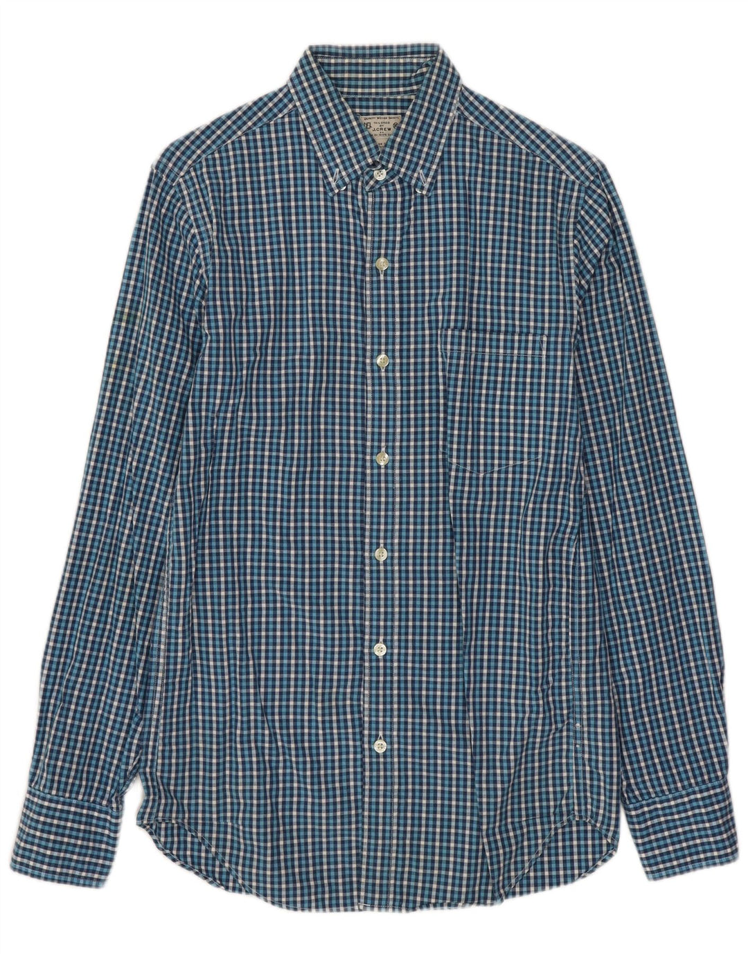 Ανδρικό πουκάμισο J. Crew XS Blue Gingham Cotton
