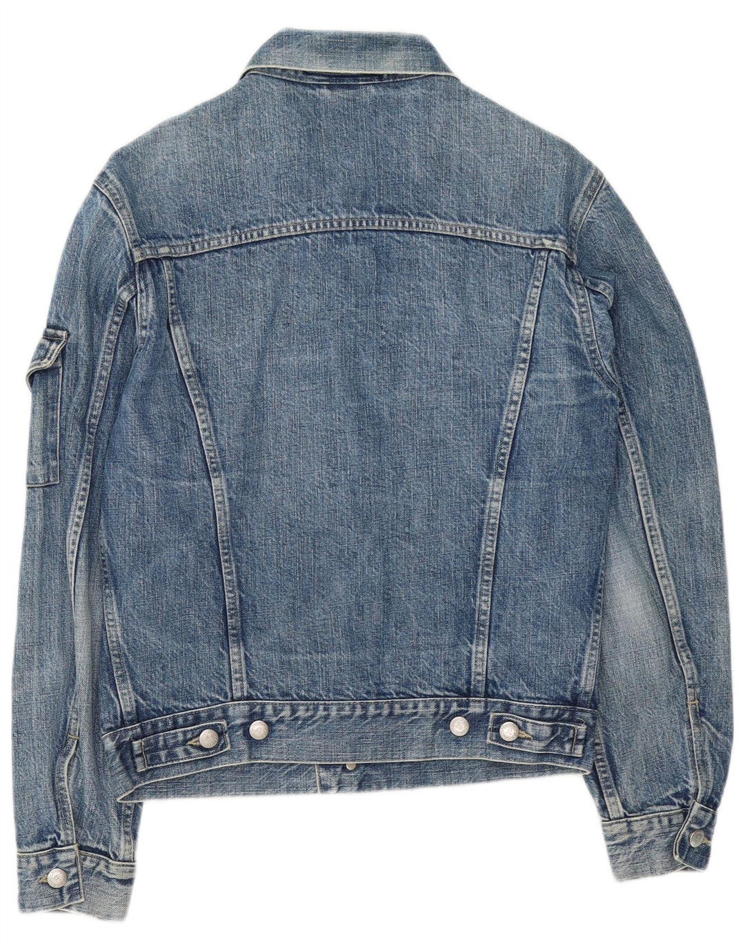 PICKWICK Γυναικείο Τζιν Μπουφάν UK 14 Μεσαίο Μπλε Βαμβακερό