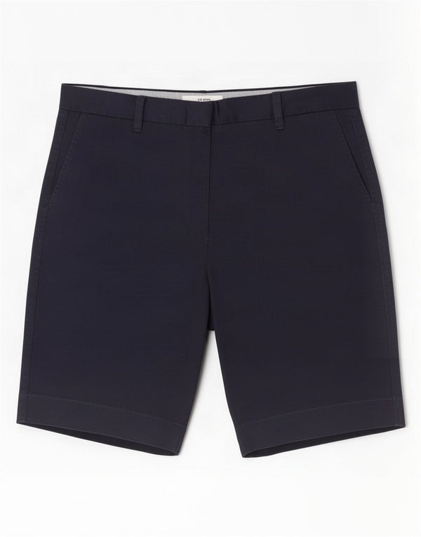 Marks & Spencer Γυναικείο σορτς Chino UK 14 μεγάλο W32 Navy Blue βαμβακερό