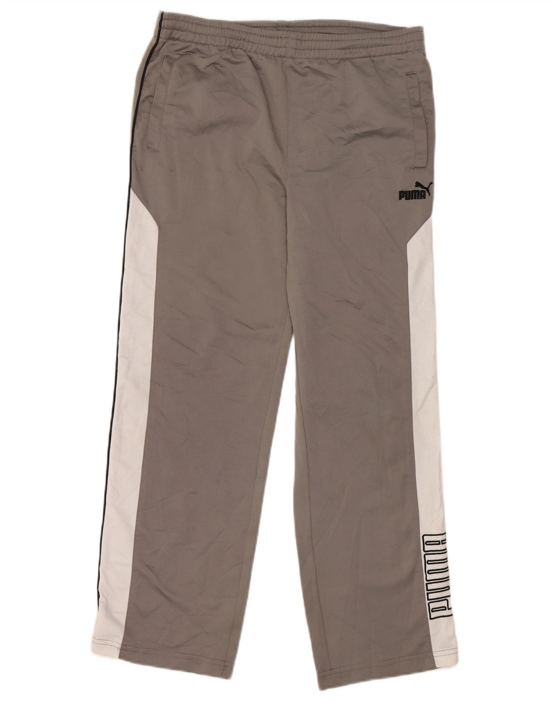 Παντελόνι αθλητικής φόρμας Puma Boys Graphic 9-10 ετών Medium Grey Colourblock
