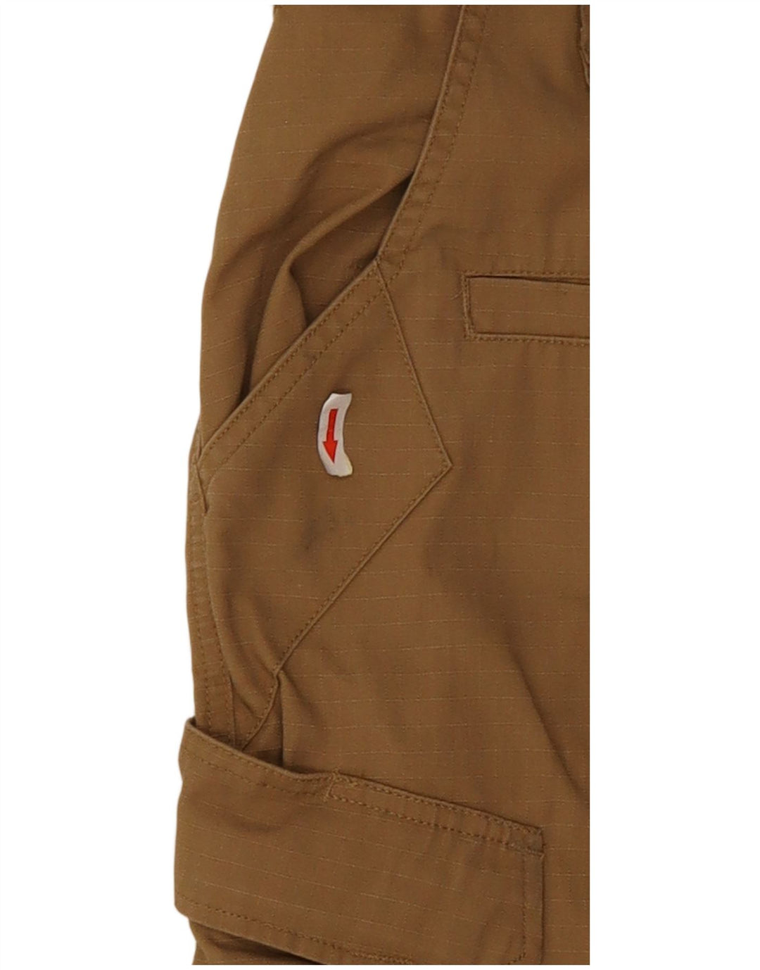Vintage Ανδρικό ίσιο παντελόνι Cargo W30 L30 Beige Polyester