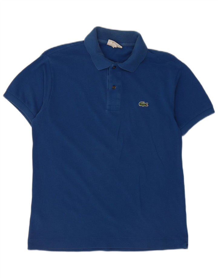 Ανδρικό πουκάμισο πόλο Lacoste Classic Fit Μέγεθος 4 Μεσαίο μπλε βαμβακερό