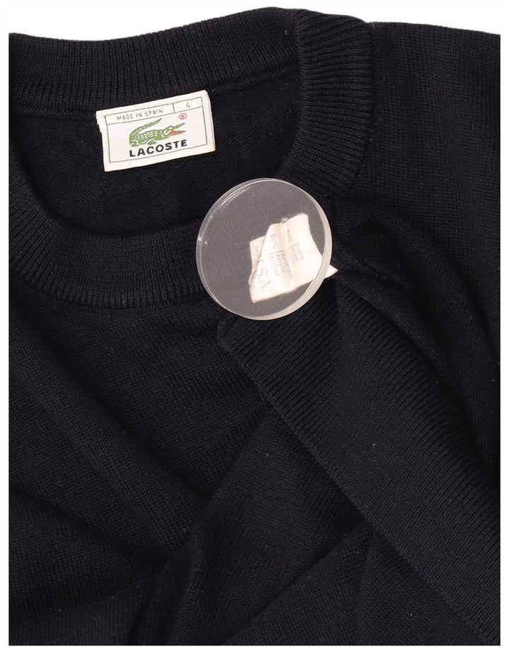Ανδρικό πουλόβερ Lacoste Crew Neck Jumper Μέγεθος 4 Μαλλί μεσαίου Navy