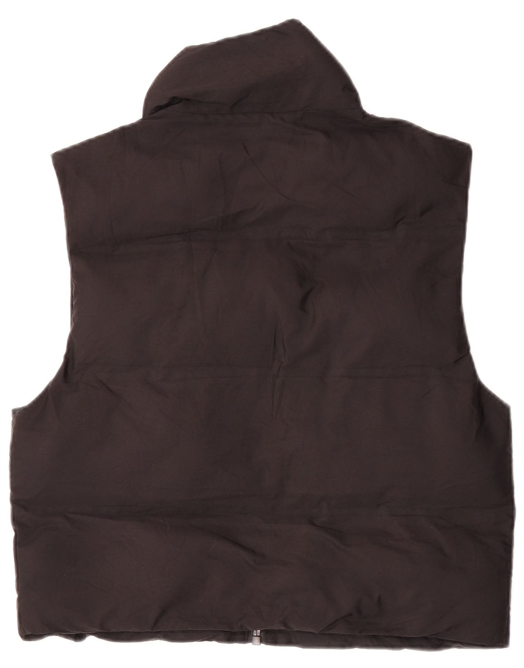 Zara Γυναικείο Oversized Gilet UK 6 XS Μαύρο Πολυεστέρας