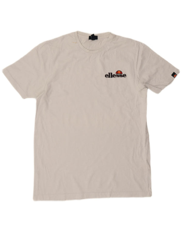 Ανδρικό T-Shirt Ellesse Top Large White Βαμβακερό