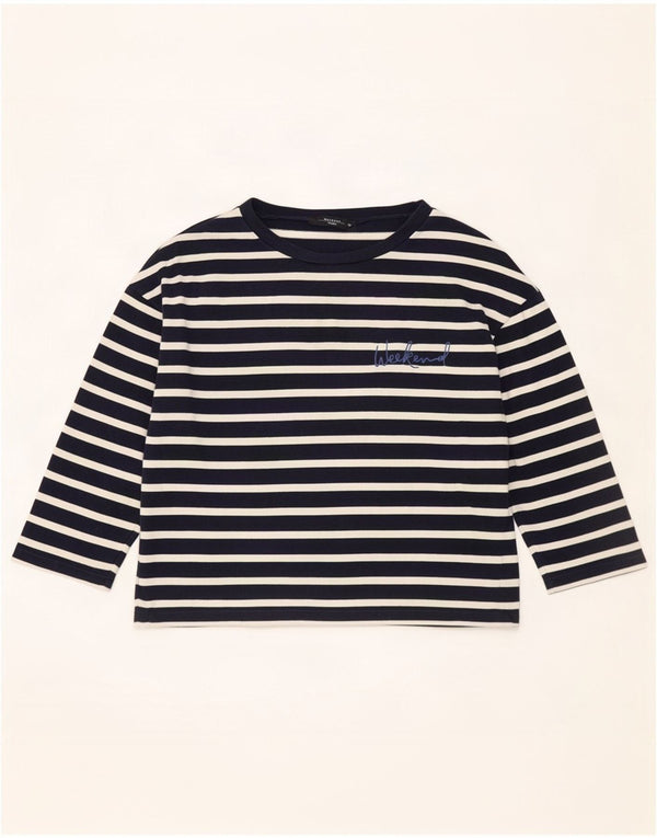 Max Mara Γυναικείο Σαββατοκύριακο με μανίκια 3/4 UK 14 Medium Navy Blue Nautical