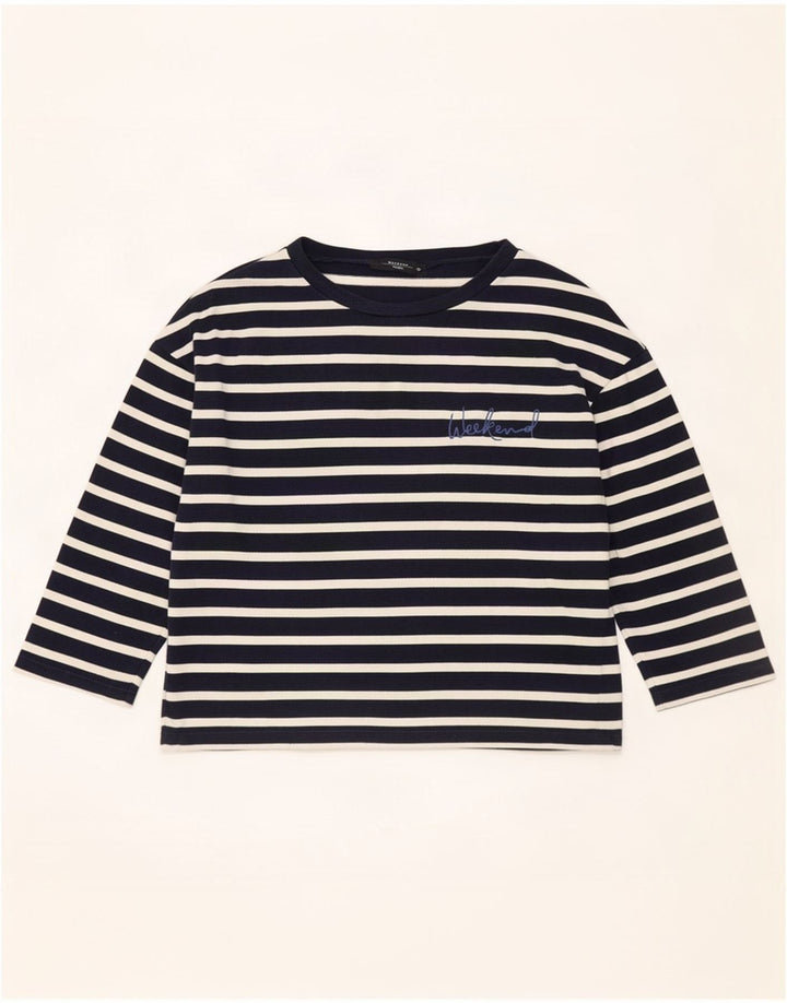Max Mara Γυναικείο Σαββατοκύριακο με μανίκια 3/4 UK 14 Medium Navy Blue Nautical