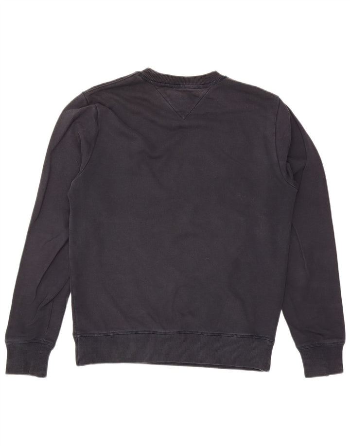 Γραφικό ανδρικό φούτερ Tommy Hilfiger Jumper Medium Navy Blue ριγέ