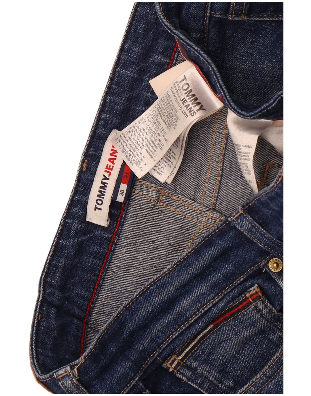 Tommy Hilfiger Ανδρικό Slim Jeans W30 L32 Blue Cotton