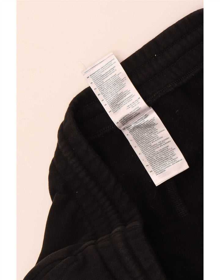 Ανδρική φόρμα Reebok Παντελόνι Joggers Μεσαίο μαύρο βαμβακερό