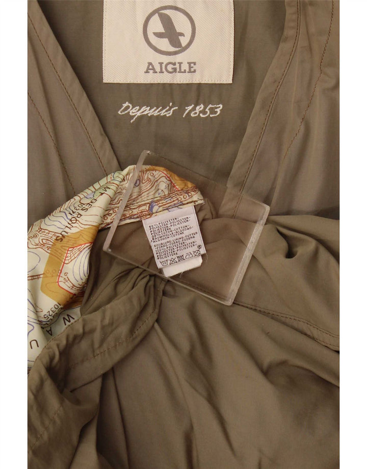 Aigle Mens Utility Gilet UK 42 XL Khaki Polyester