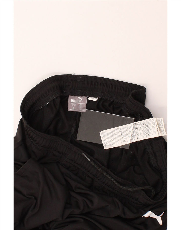 PUMA Mens Tracksuit Trousers Joggers XL  Black Polyester Vintage Puma and Second-Hand Puma from Messina Hembry 