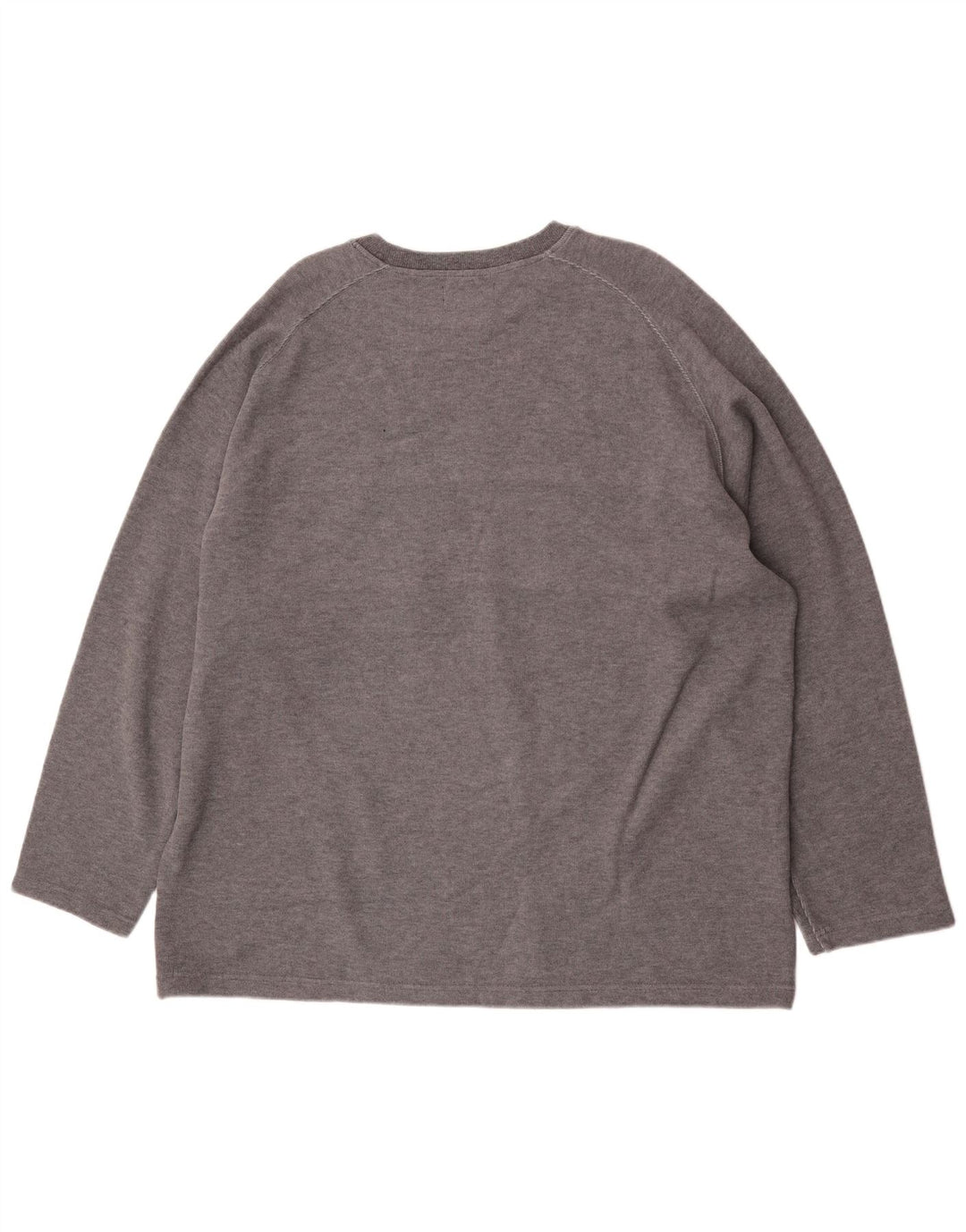Marks & Spencer Ανδρικό Μπλε Harbour Μακρυμάνικο μπλουζάκι 2XL γκρι