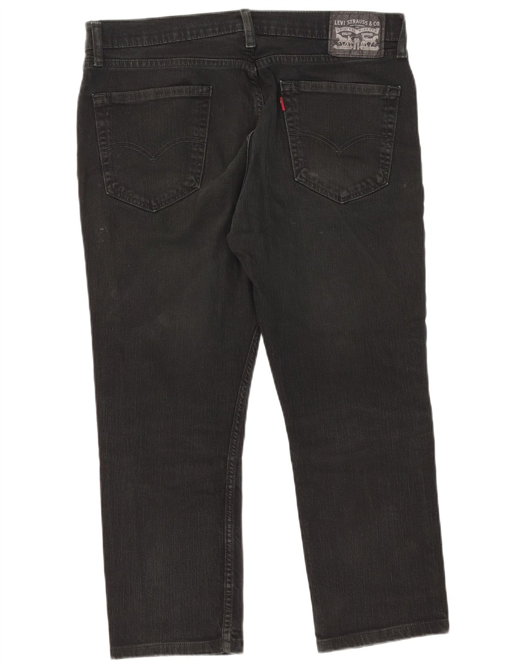Ανδρικό τζιν Levi's Cropped W36 L25 μαύρο βαμβακερό