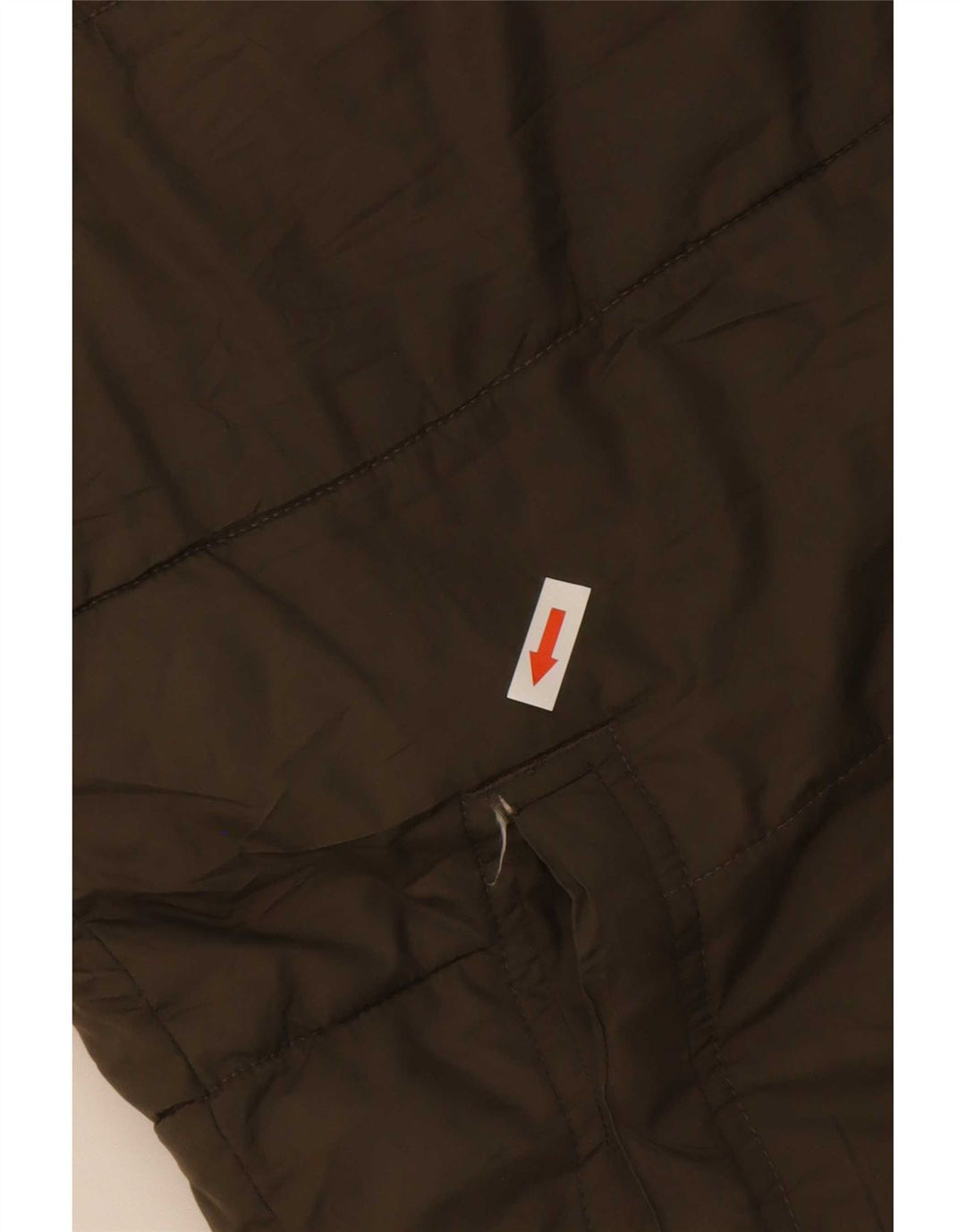 Gap Mens Padded Gilet UK 38 Medium Khaki Polyester