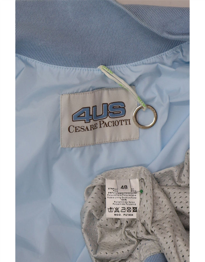 Cesare Paciotti 4US Ανδρικό μπουφάν Bomber IT 48 Medium Blue Polyamide