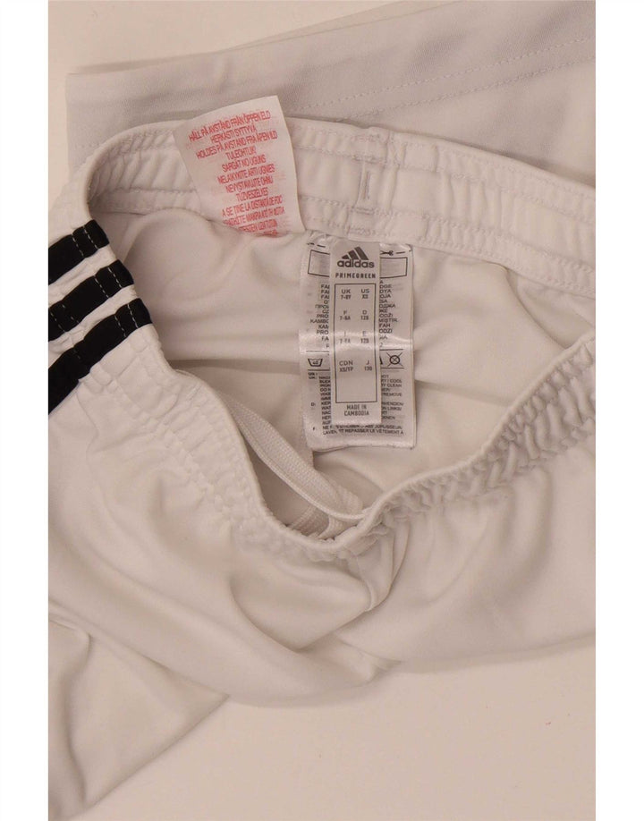 Adidas Boys Juventus Sport σορτς 7-8 ετών λευκό πολυεστέρα