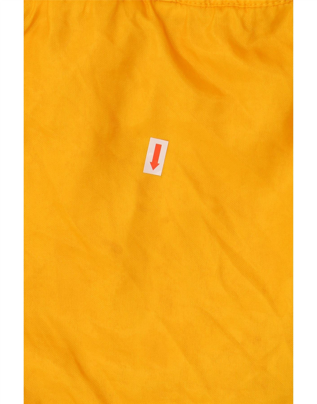 ACTIVE Ανδρικό μπουφάν βροχής με κουκούλα UK 38 Medium Yellow Polyamide