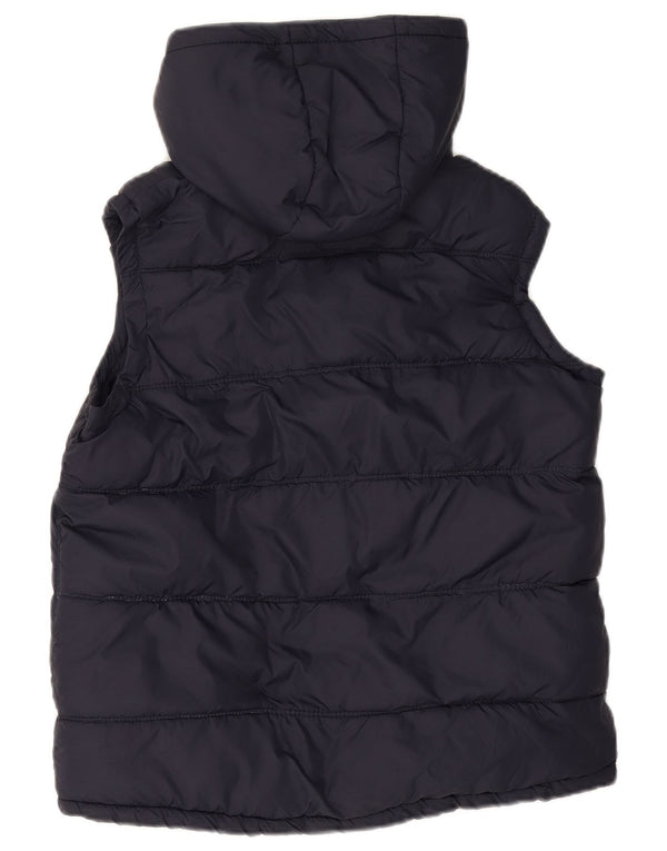 SUPERDRY Γυναικεία κουκούλα με επένδυση Gilet UK 14 Medium Navy Blue Nylon