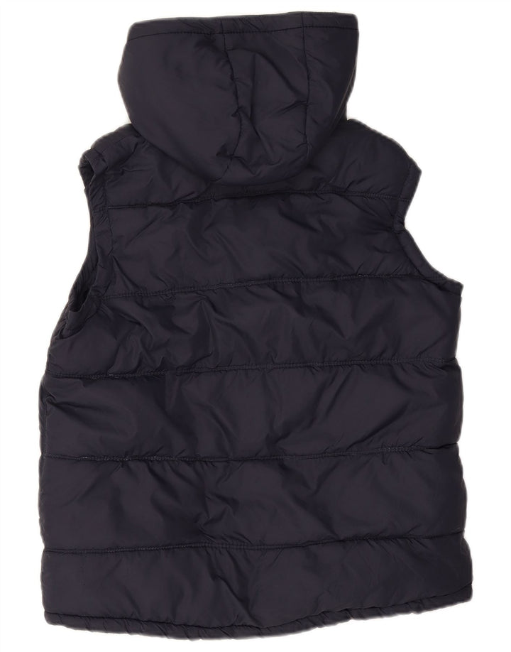 SUPERDRY Γυναικεία κουκούλα με επένδυση Gilet UK 14 Medium Navy Blue Nylon