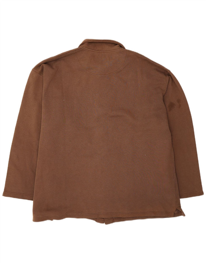 Ανδρικό πουκάμισο Champion Oversized 2XL Καφέ Βαμβακερό