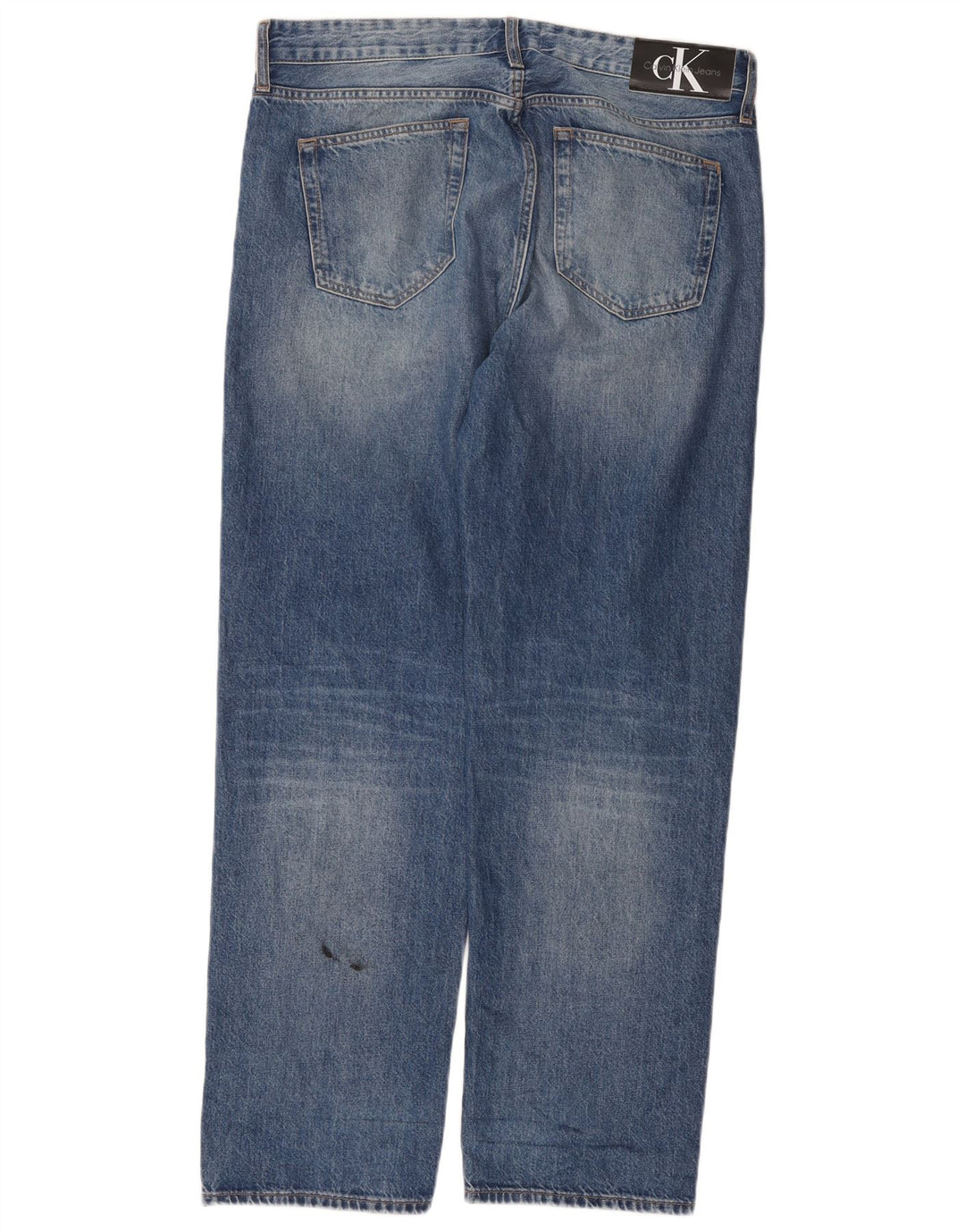 Ανδρικό τζιν ίσιο Calvin Klein W33 L31 Μπλε βαμβακερό