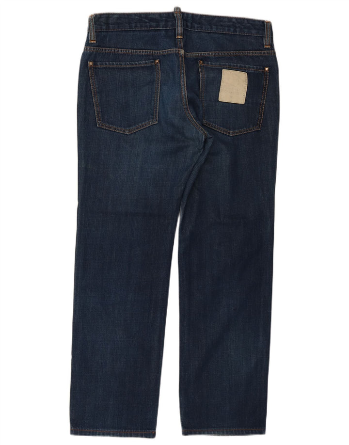 Ανδρικό τζιν Dsquared2 ίσιο IT 48 Medium W34 L29 Μπλε βαμβακερό