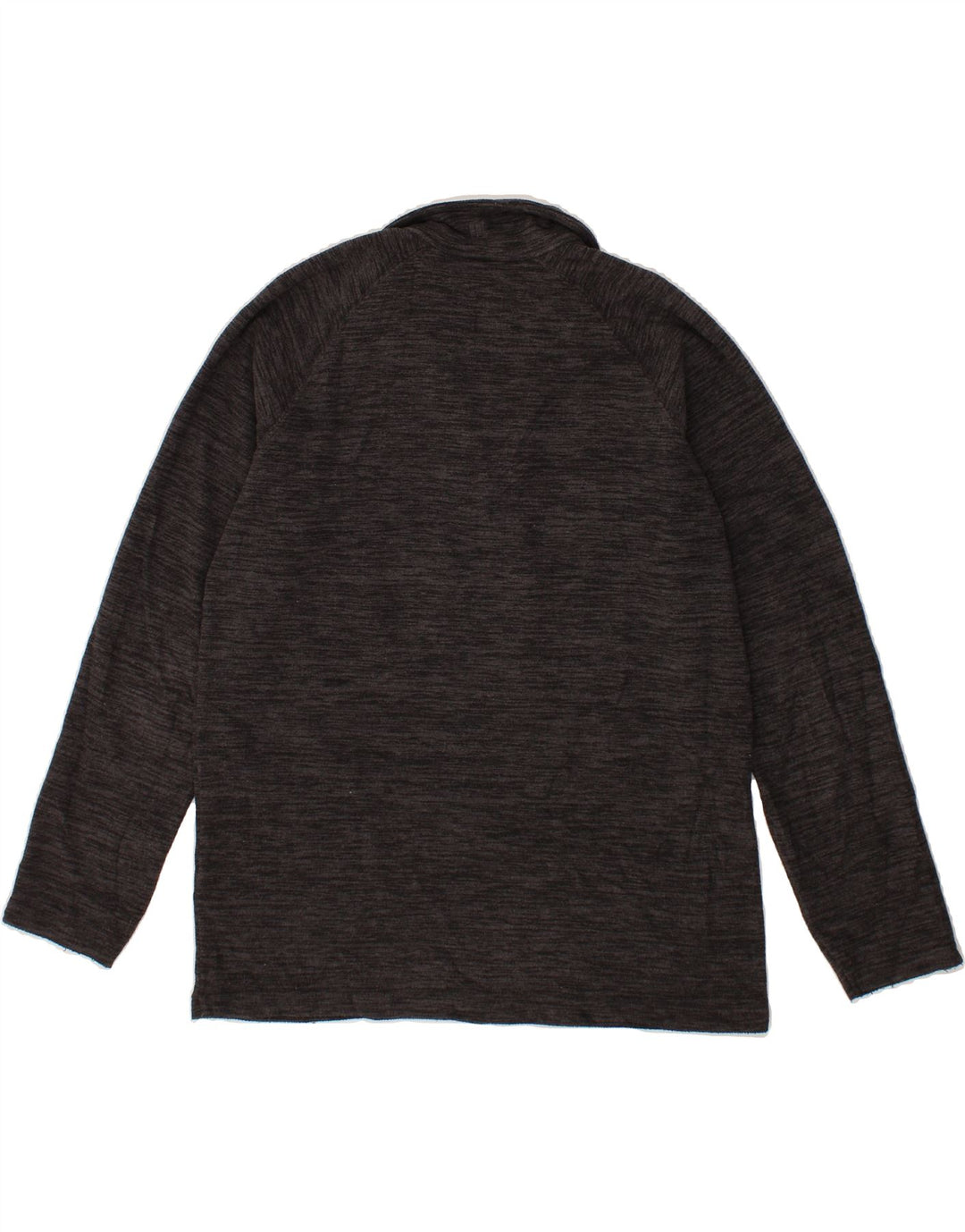 MOUNTAIN WAREHOUSE Mens Zip Neck Fleece Jumper Small Grey Flecked Vintage Mountain Warehouse and Second-Hand Mountain Warehouse from Messina Hembry 