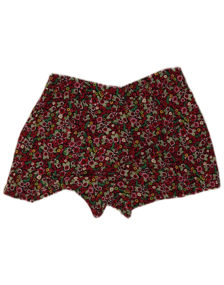 Γυναικείο Casual σορτς Benetton μεσαίο W30 πολύχρωμο φλοράλ