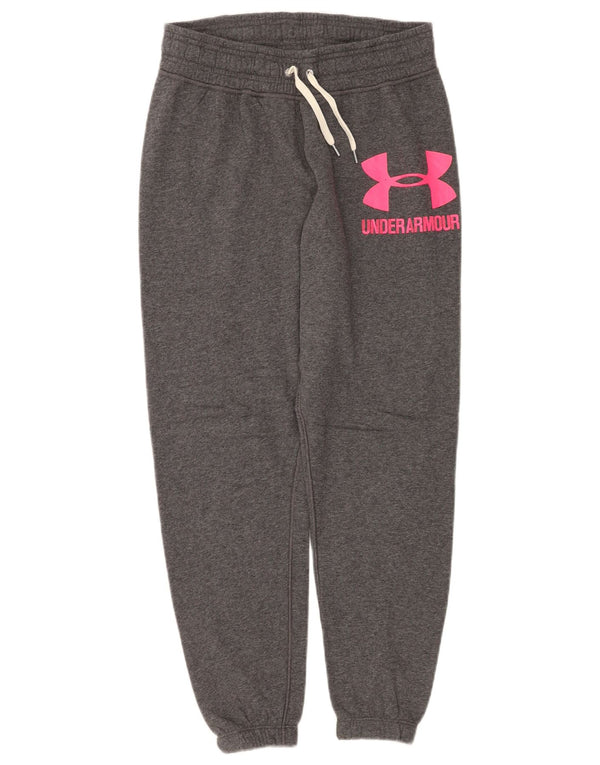 Under Armour Γυναικεία αθλητική φόρμα γραφικά Παντελόνια Joggers UK 8 Small Grey