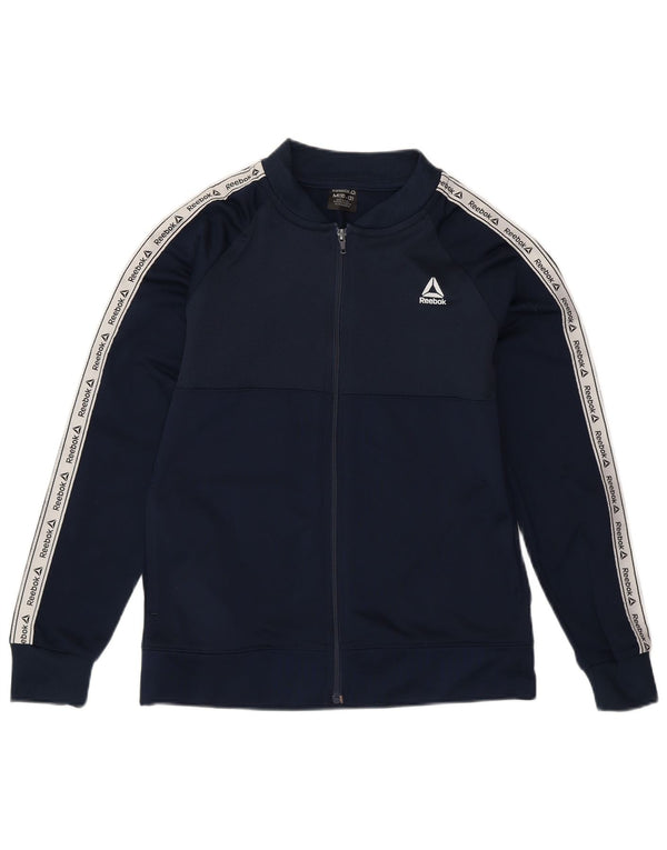 Reebok Boys αθλητική φόρμα Top Jacket 10-11 Years Medium Navy Blue Sports