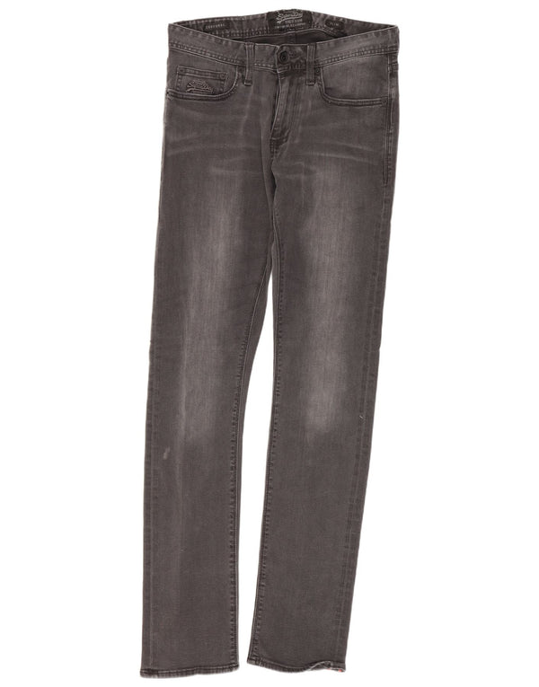 Ανδρικό Slim Jeans Superdry W29 L32 Γκρι βαμβακερό