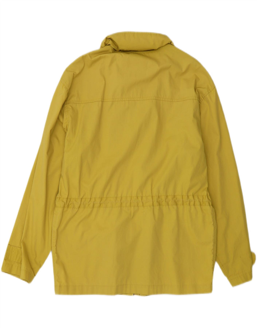 PEPPERINO Womens Graphic Windbreaker Jacket UK 14 Medium Yellow Polyester Vintage Pepperino and Second-Hand Pepperino from Messina Hembry 