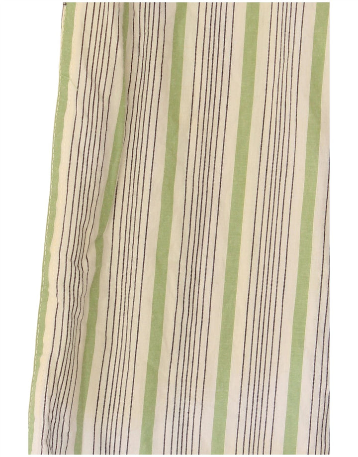 Ανδρικό πουκάμισο Izod, μεσαίο λευκό ριγέ βαμβακερό