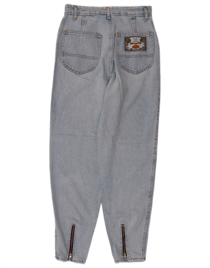 VINTAGE Γυναικείο ψηλόμεσο τζιν κωνικό W29 L27 Μπλε