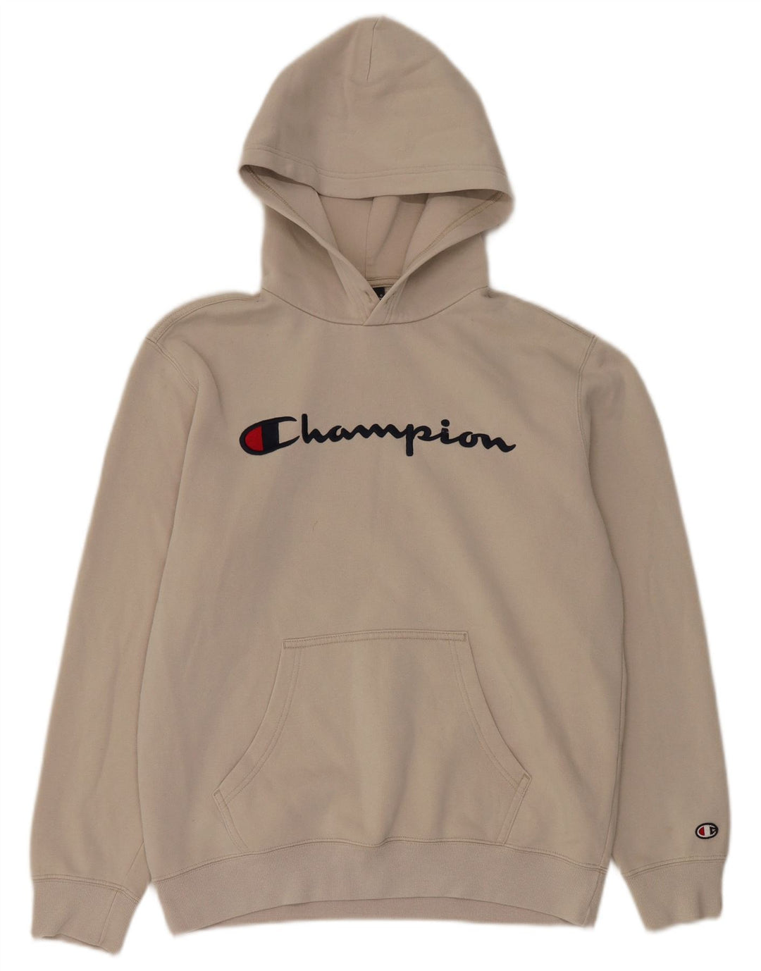 Ανδρικό Champion Graphic Hoodie Jumper Βαμβακερό μεσαίο μπεζ