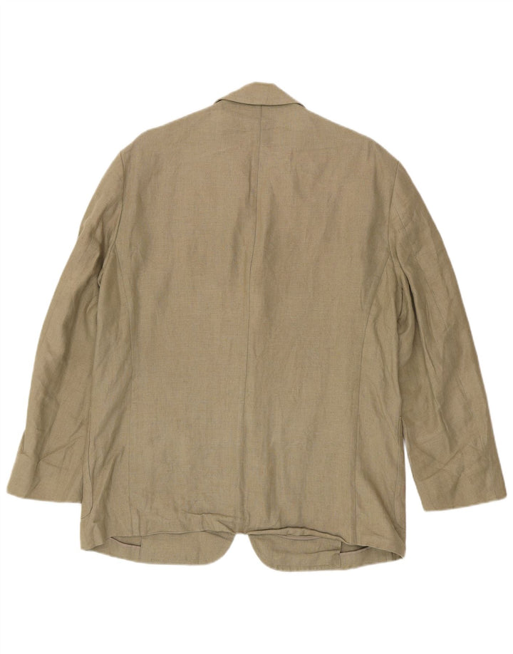 Marks & Spencer Ανδρικό σακάκι σακάκι με 3 κουμπιά UK 40 Medium Khaki Λευκά