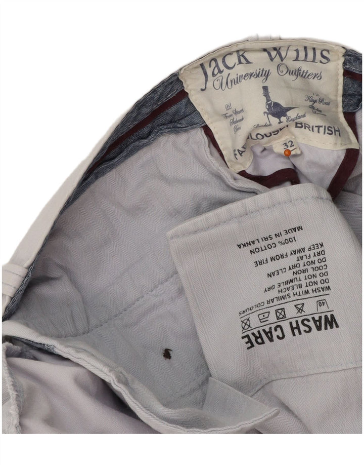 Ανδρικό σορτς Chino JACK WILLS W32 Μεσαίο μπλε βαμβακερό