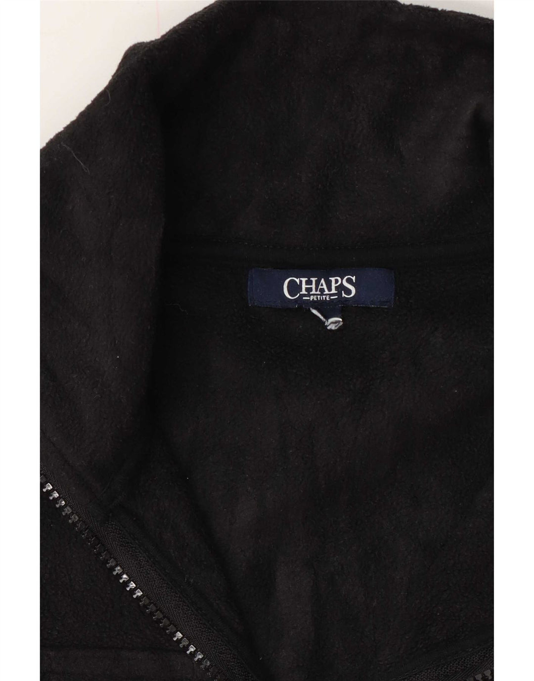 Chaps Womens Fleece Gilet UK 14 Medium Black
