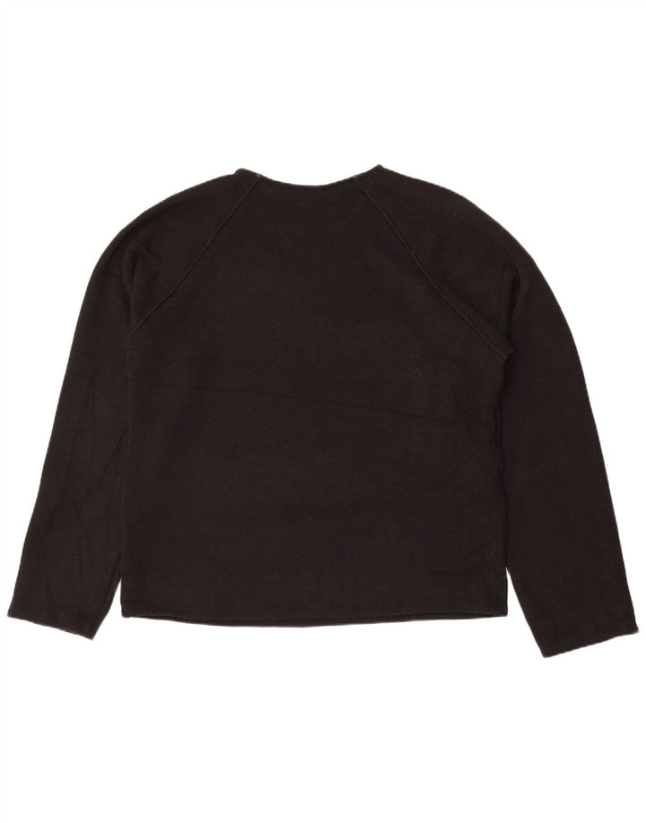 Zara Γυναικεία φούτερ μεγάλου μεγέθους Jumper UK 16 Large Black Polyester