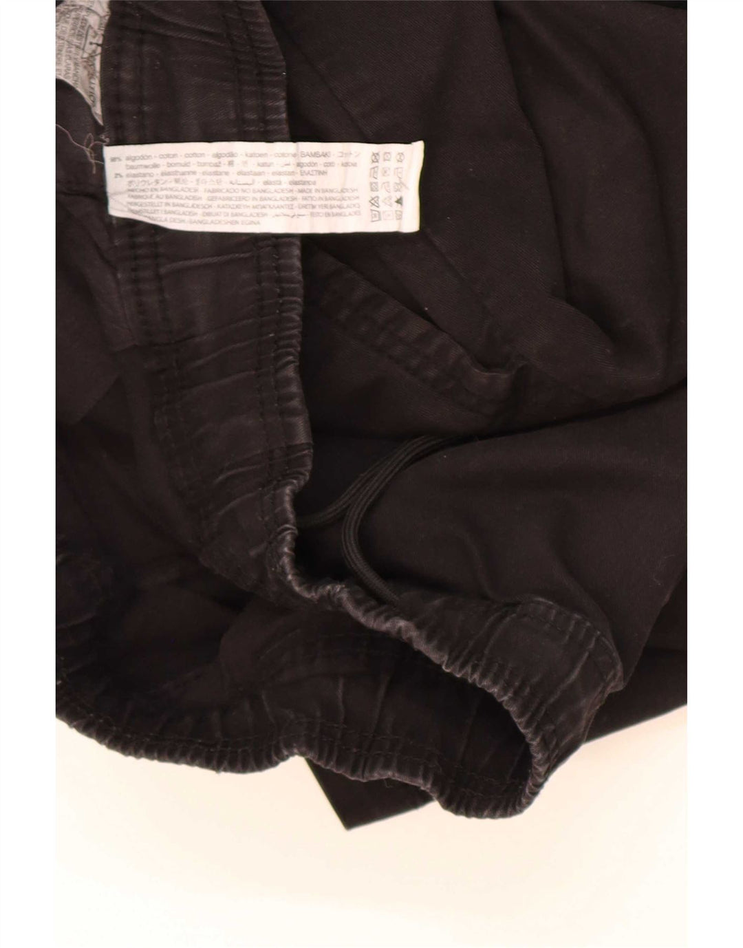 Zara Ανδρικό Σορτς Chino XL W34 Μαύρο βαμβακερό