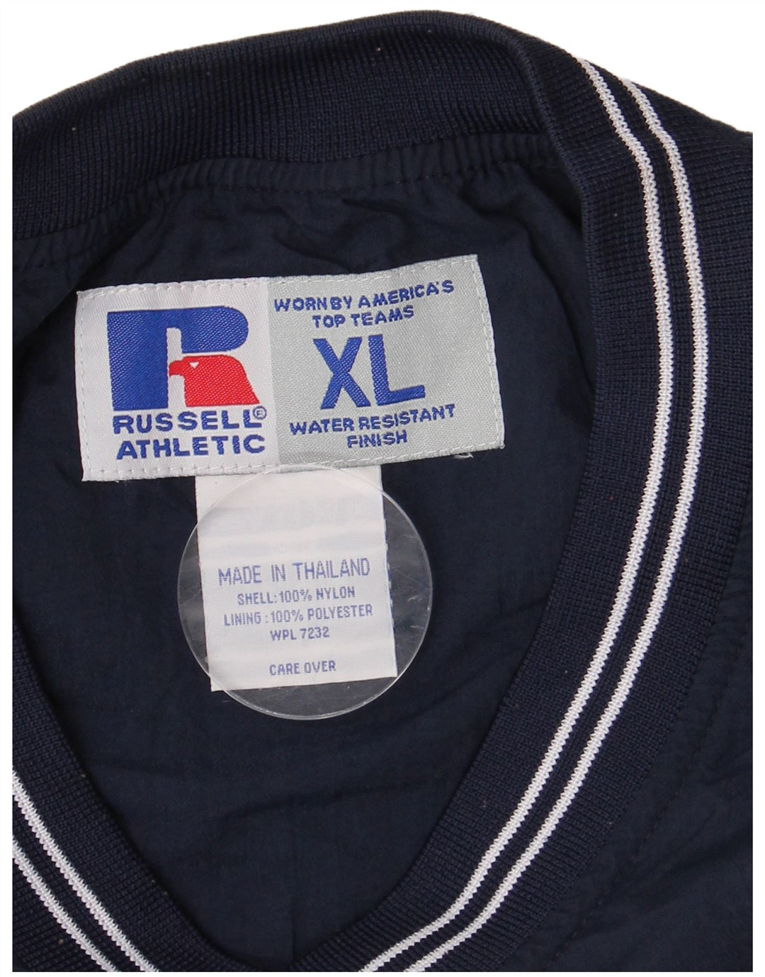 Russell Athletic Ανδρική φόρμα πουλόβερ Μπουφάν XL Navy Blue Nylon