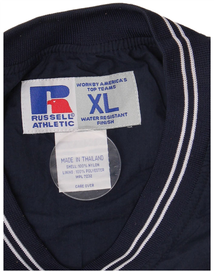 Russell Athletic Ανδρική φόρμα πουλόβερ Μπουφάν XL Navy Blue Nylon